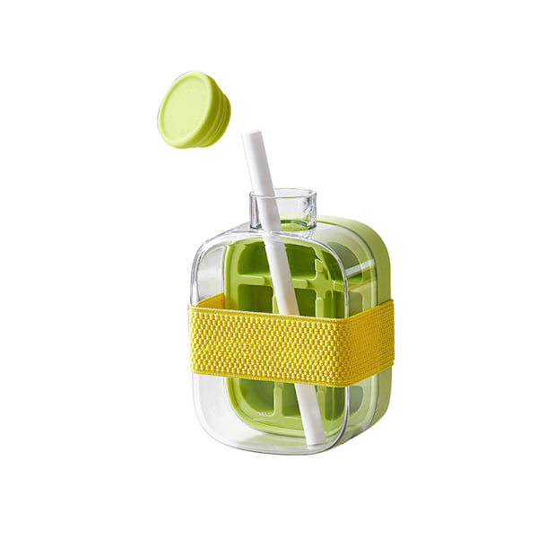 Jääpala pullo pillillä Green S