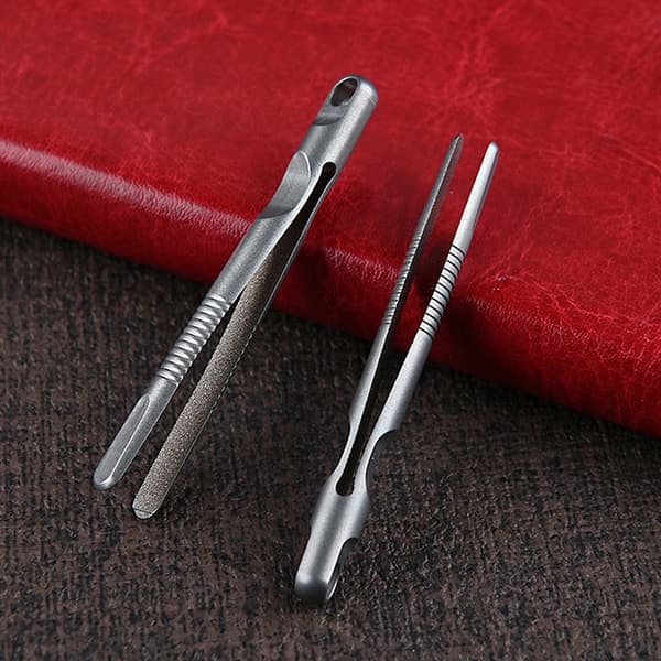 Mini Titanium Pincet Lille TC4 Titanium Legering Clip