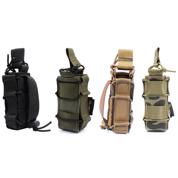 Lommelyktposehylster Army green