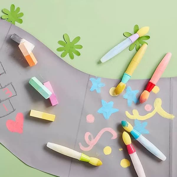 Liitutaulumaalipensseli Multicolor