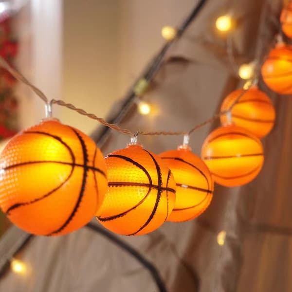 Basket dekor strängljus