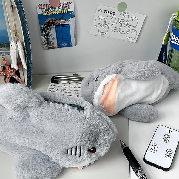 1PC e Plush Shark Blyantveske Skolerekvisita 1PCS