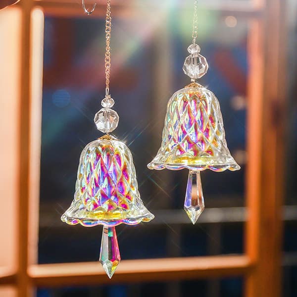 Crystal Wind Chimes Riippuva Suncatcher Wind Music Bell Multicolor