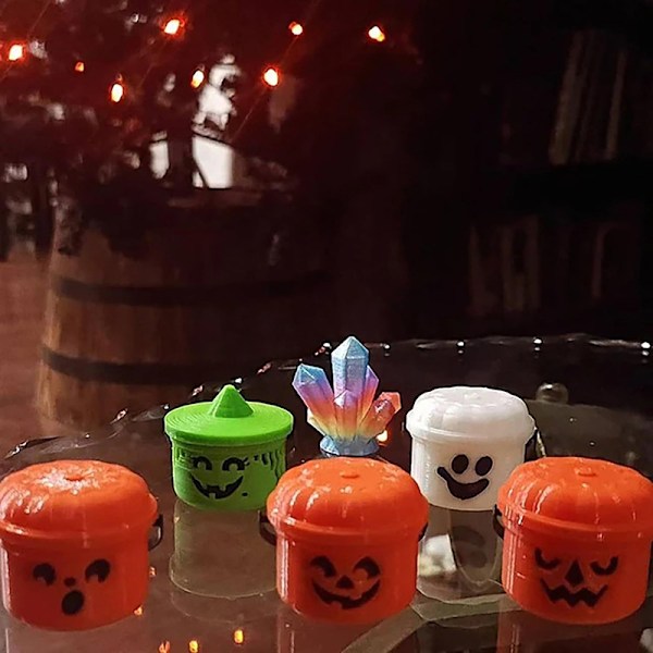 Halloween Nostalgi Hink Halloween Pumpa Mini Hink Dekor A