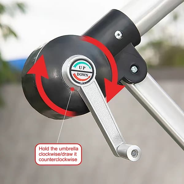Parasoll-Svingarm, Svingarm for Hageparasoll 1PC