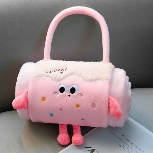 Pony Nap-teppe Kontor-spesifikk Flanell Dyne Sofa Hjem Reise A5 one size