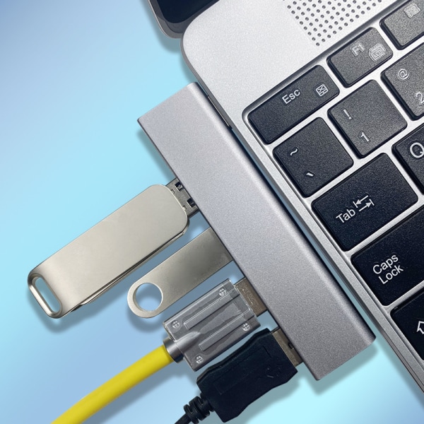 USB3.0 Hub 4 Porter Forlenget Plugg USB Splitter Bærbar PC-tilbehør 7bc2 |  Fyndiq