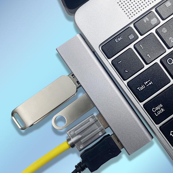 USB3.0 Hub 4 Porter Forlenget Plugg USB Splitter Bærbar PC-tilbehør
