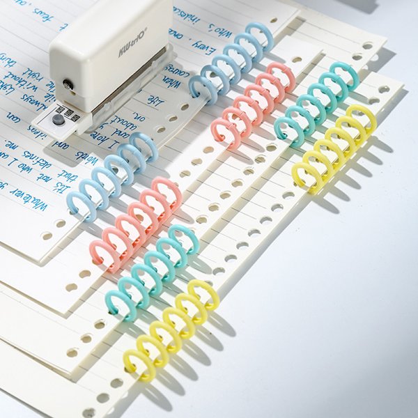 Bærbar linealdesign 6 hullers hul med CrumbS-beholder A4