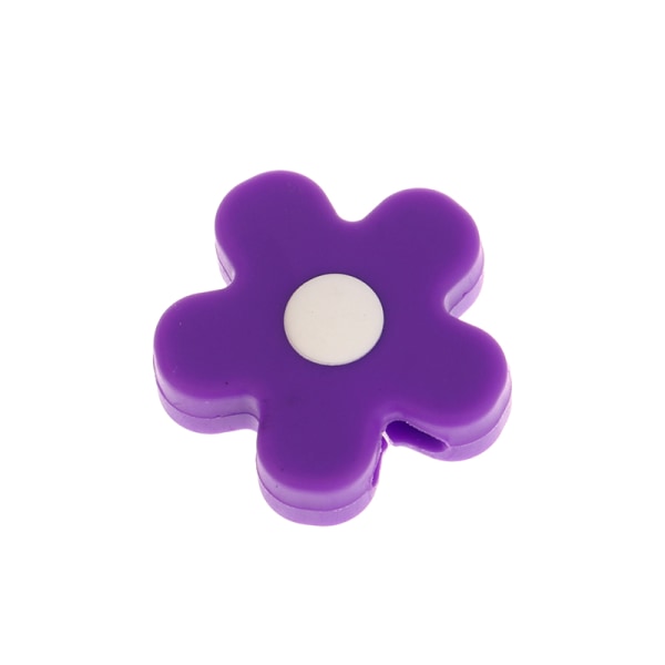 e Flowers Wire Cover Ladekabel Bite Protector Purple