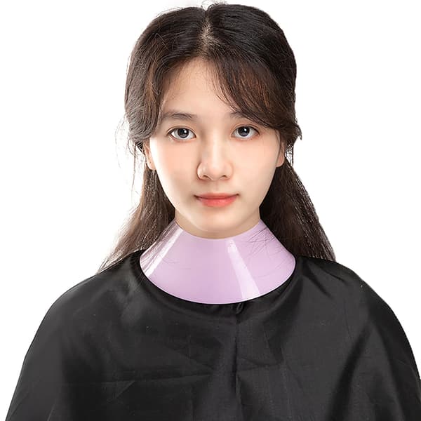 Silikon Neck Protector Skjerf Hår Wrap Salon sjal Green