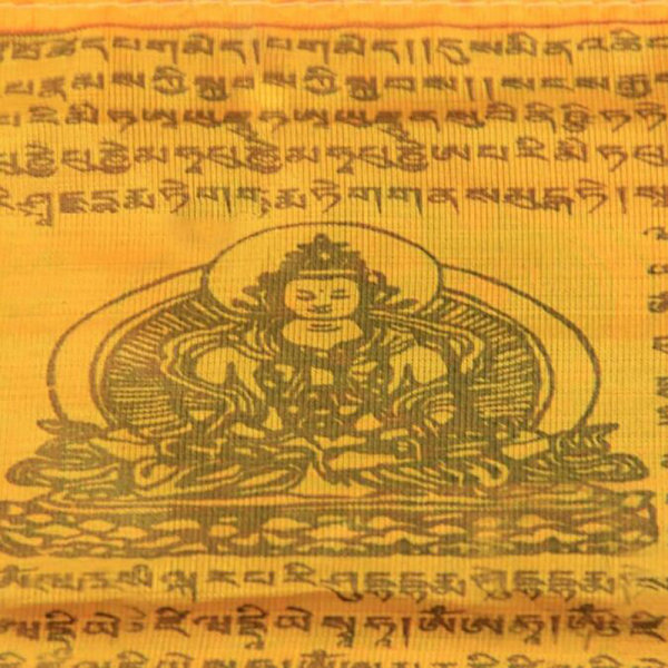 5M Religiösa flaggor Tibetanska buddhistiska tillbehör Färg Tibet Banne