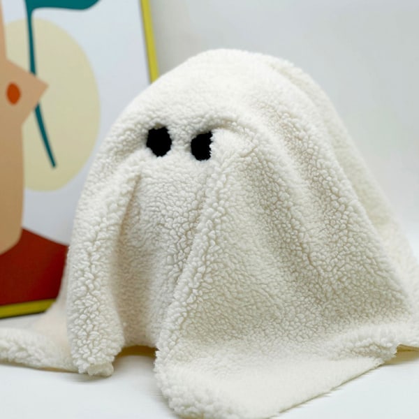 1 kpl Halloween Ghost Pehmotyyny Makuuhuoneen koristetyyny A