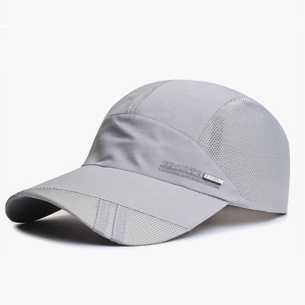 Ohut materiaalia baseball- cap Hengittävä cap Light gray
