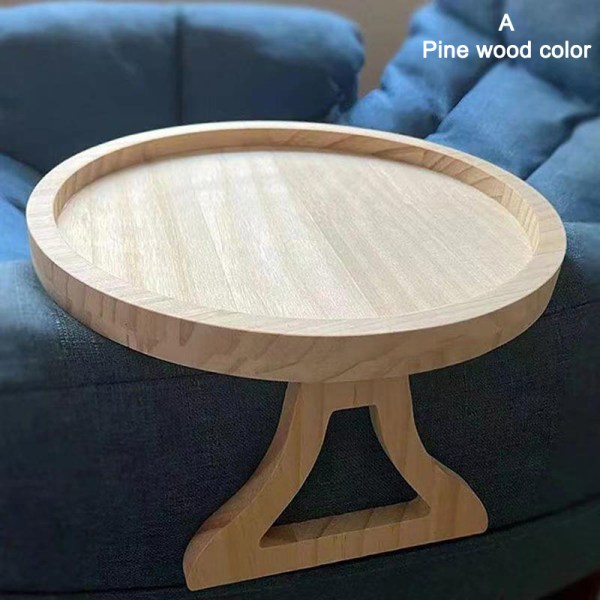 Sohvatarjotin Pöytä Sohva Käsinoja Clip-On Alusta Bambu sohvaalusta White