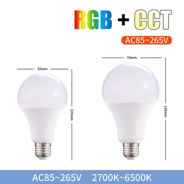 15 W:n Bluetooth-ohjattu älyvalolamppu White onesize