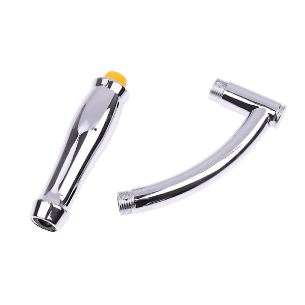 Duschhuvudsförlängningsarm Handjusterbart kit Silver