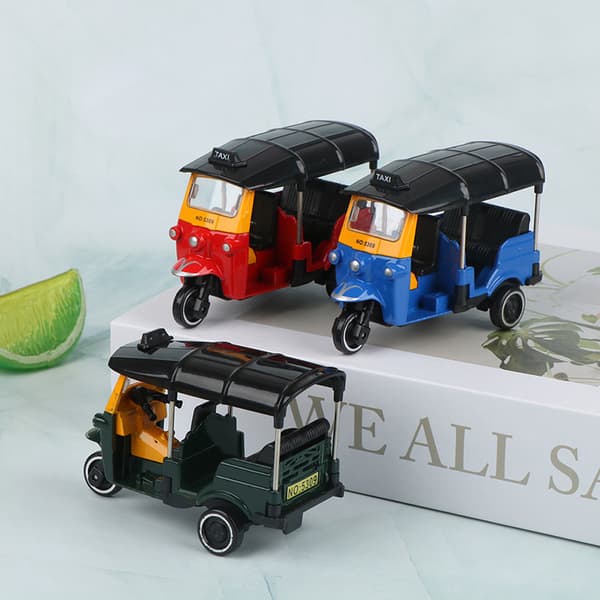 Simuleringsmodell Trehjuls motorsykkellekemodell Blue