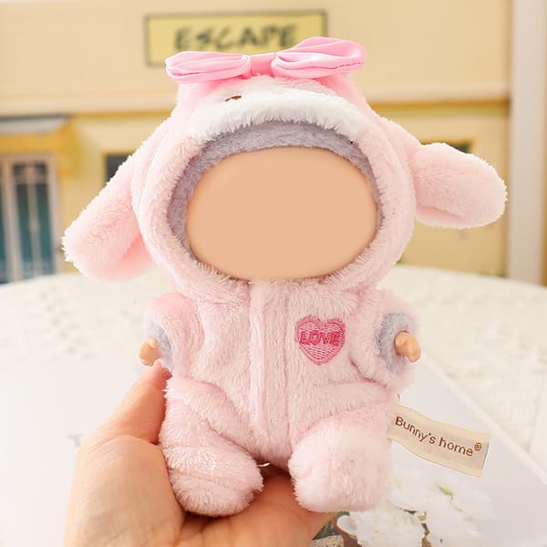 Tøj til Labubu dukker Tilbehør Stilfuldt Kawaii Outfit Sæt A5