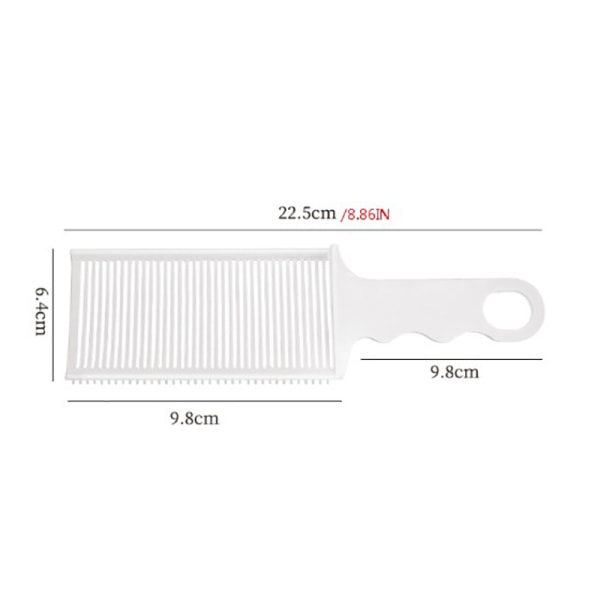 Flat Top Fading Combs Barber för män Värmebeständig Fade Comb