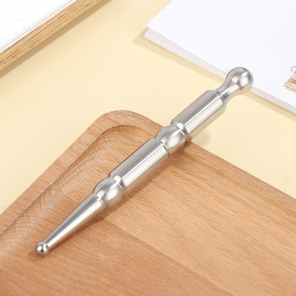 1 Stk Rustfrit Stål Manuel Akupunktur Pen Point Massager