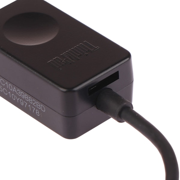 Original til ThinkPad X1 Carbon Ethernet forlængerkabel adapter Black