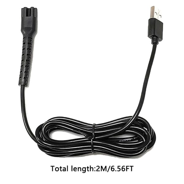 Elektriska hårklippare Power USB Laddningskabel Linje Bla