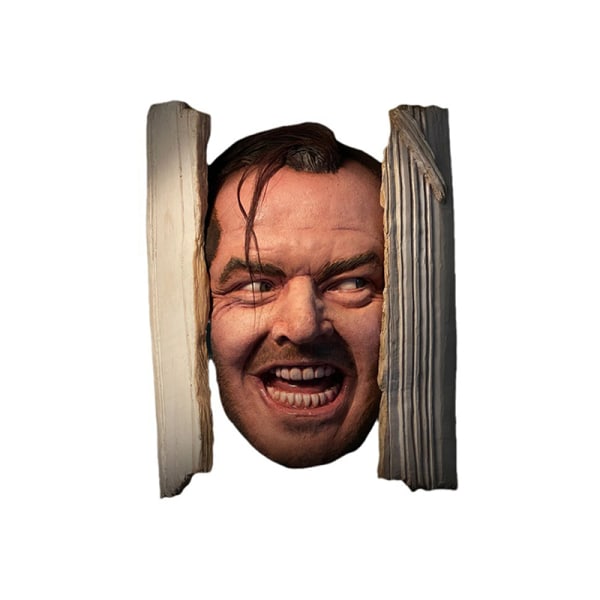 Jack Nicholson skulptur bokstöd