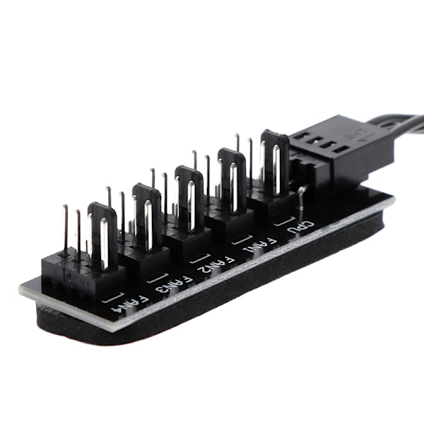 1 Til 5 4Pin CPU køleboks blæser Hub splitter adapter strømkabel