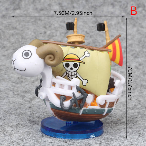 One Piece Pirates Boat Thousand Sunny Grand Pirate Ship model Merry