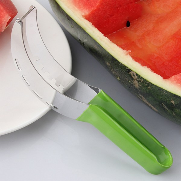 Flerfärgad vattenmelon Cantaloupe Slicer Slicer Green