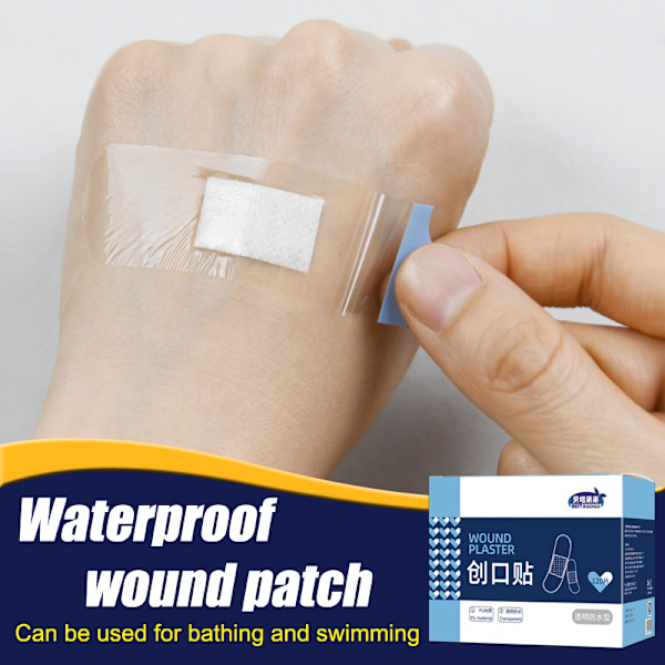 120 stk. PU Transparent Vandtæt Plaster 120pcs