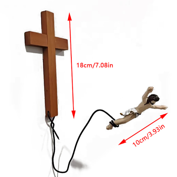Bungee Jumping For Jesus Religiøs Atmosfære Dekorasjon