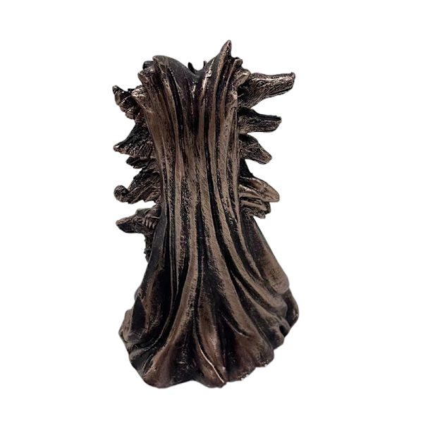 Hecate, gresk gudinne for magi, med sine hunder, statuefigur 1PCS