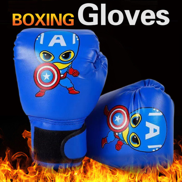 Lasten nyrkkeilyhanskat Kid Training Nyrkkeilytarvike blue