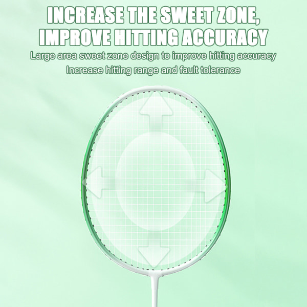 Sulkapallo Double Racket Alloy Carbon Double Racket Set G