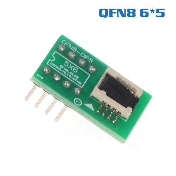 DFN8 WSON8 MLF8 MLP8 QFN8 til DIP8 Adapter QFN8 6*5