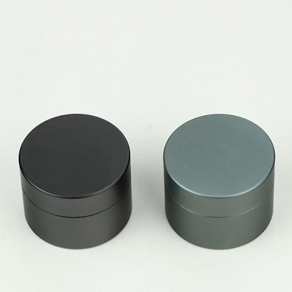 Minialuminiumlegering vattentät flaska Kapselförseglingsflaska EDC W Black
