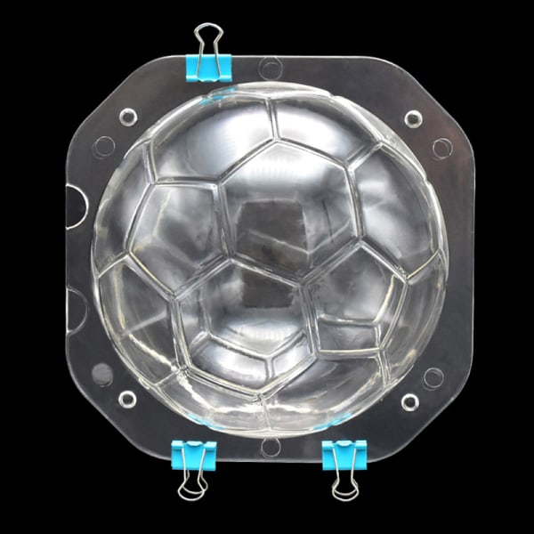 Polycarbonat Form 3D Fodbold Candy Chokolade Form