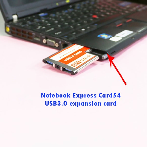 5 Gbps PCI Express-kortadapter USB 3.0 2-porte PCI Express-kort