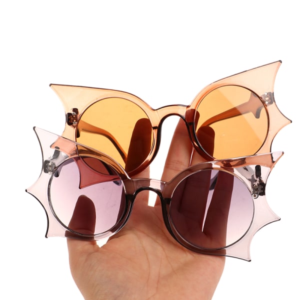 Bat Aurinkolasit Punk Pyöreät aurinkolasit Goggle Butterfly Eyewear type-A2