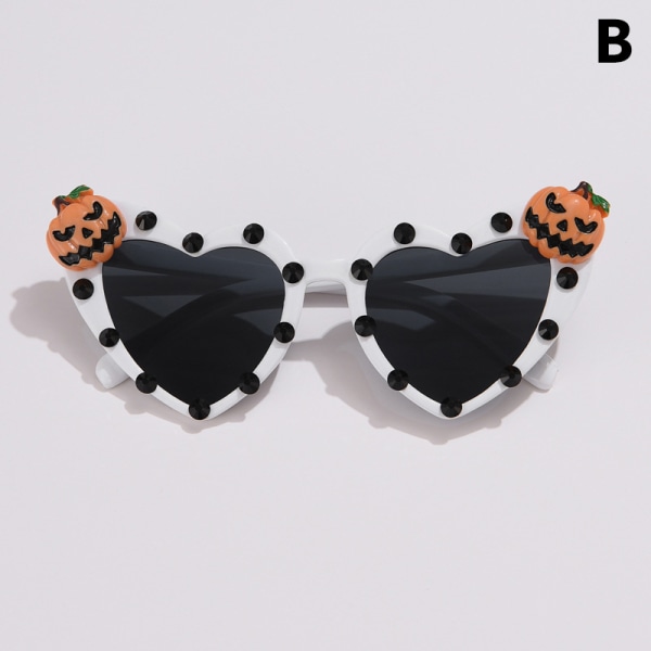 Halloween Briller Funny Pumpkin Bat Solbriller Cosplay Prop Eye C 4467 | C  | Fyndiq