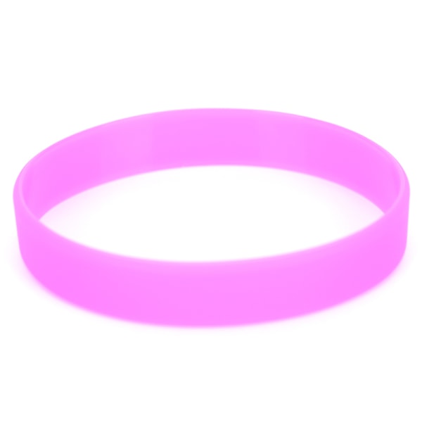 Glow In The Dark Noctilucous Silikone Gummi Armbånd Armbånd Purple