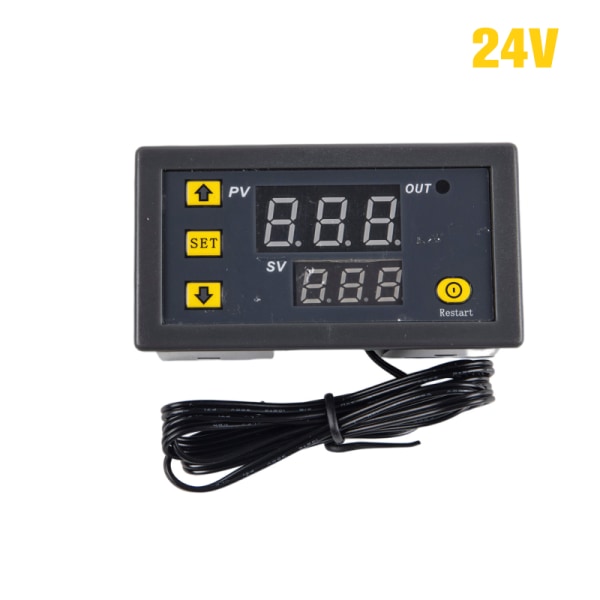 Mini digital temperaturregulator termostatregulator 24V