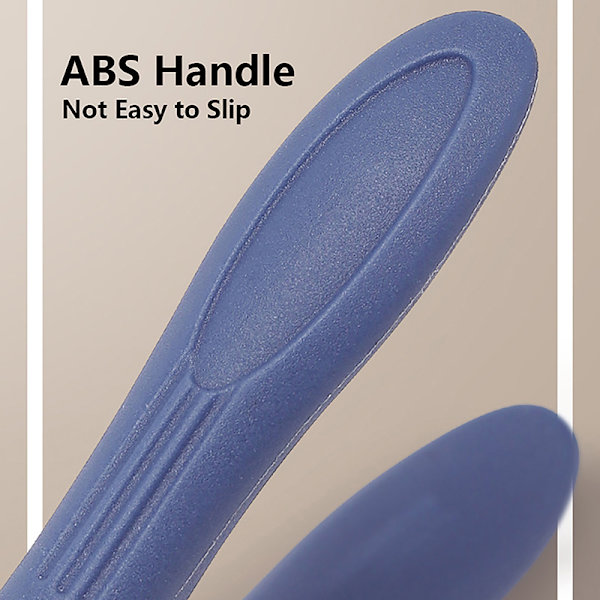 Negleklipper med bred munn i rustfritt stål med anti-sprutbeskyttelse Blue
