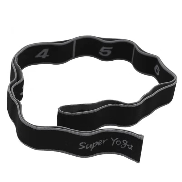 Multifunktionelle Yoga Pilates modstandsbånd grey
