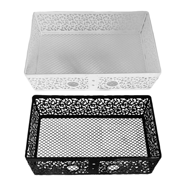 Under skrivebordet Skuffeboks 360 Roterende Skuffe Skjult Organizer Black