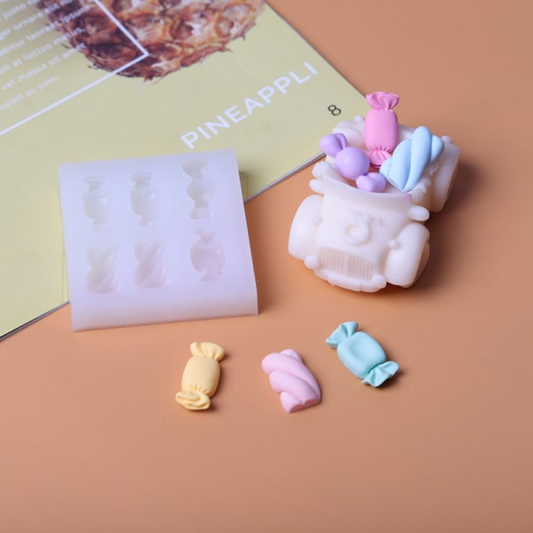 Candy Shape Silikone Sugarcraft Form Cupcake Bageform Decor