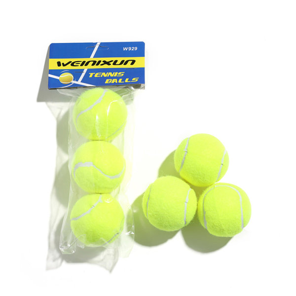 3 stk Bærbar treningspakke med tennisballer 3pcs