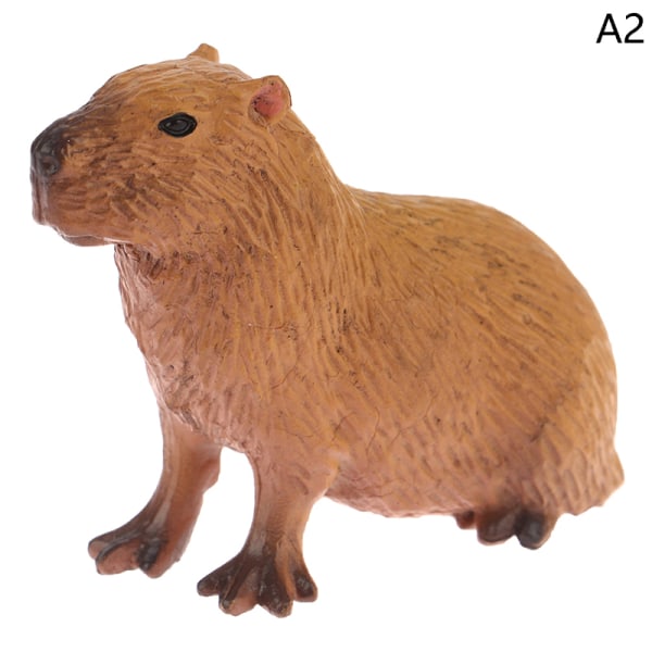 1 Stk Barn Simulering Villdyr Modell Capybara Leketøy A2